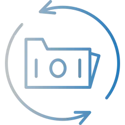 Icon für professionelle Datenrettung von KNT Solutions in Rudolstadt, Saalfeld, Thüringen und deutschlandweit