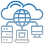 Icon für Cloud-Hosting und Server-Dienste von KNT Solutions in Rudolstadt, Saalfeld, Thüringen und deutschlandweit