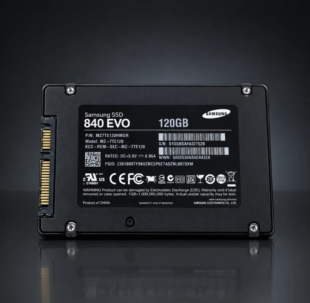 Samsung SSD 840 EVO 120 GB – Kostengünstiges Performance-Upgrade für PC & Notebook