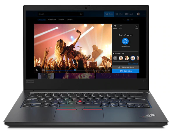 Lenovo ThinkPad E14 Laptop Intel 10210U Core i5 4x1.60 GHz 14 Zoll 1920x1080 16 GB RAM 512 GB SSD Backlight | Refurbished