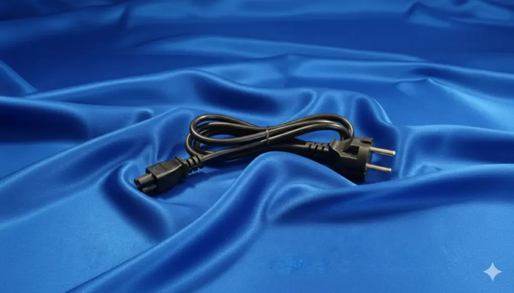 Original Refurbished C5 Netzkabel (Kleeblattstecker) – 3-polig – Geprüfte Sicherheit für Laptop-Netzteile & Monitore – Nachhaltige Stromversorgung – 1,80 M