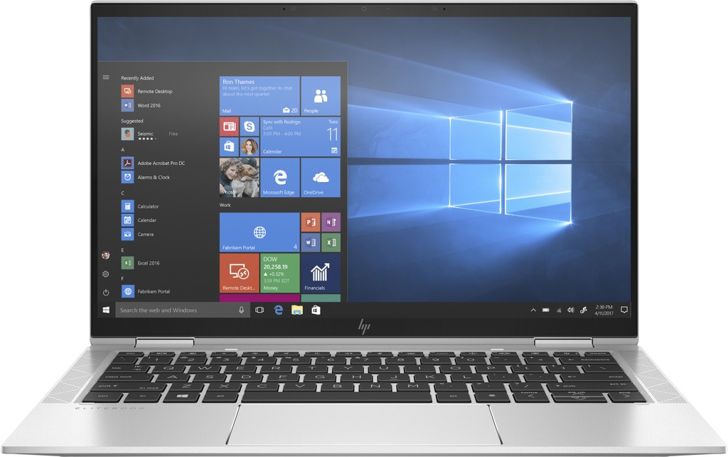 HP EliteBook x360 830 G7 Laptop Intel 10510U Core i7 4x1.80 GHz 13.3 Zoll 1920x1080 16 GB RAM 512 GB SSD Touch LTE Backlight | Refurbished