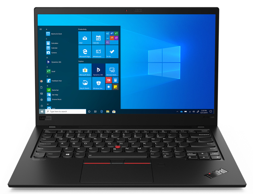 Lenovo ThinkPad X1 Carbon Gen 8 Laptop Intel 10310U Core i5 4x1.70 GHz 14 Zoll 1920x1080 16 GB RAM 512 GB SSD Touch Backlight | Refurbished