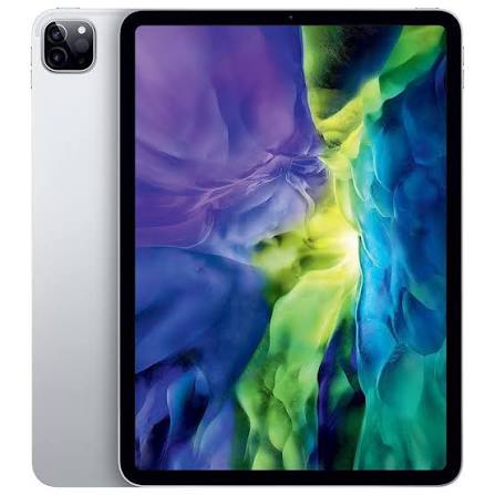 Apple iPad Pro 2 6GB 512GB Touch LTE | Tablet (2020) silver Apple A12Z Bionic SOC 8x2.49 GHz 11 Zoll 2388x1668 6 GB RAM 512 GB Intern Touch LTE | 24M Garantie | Refurbished