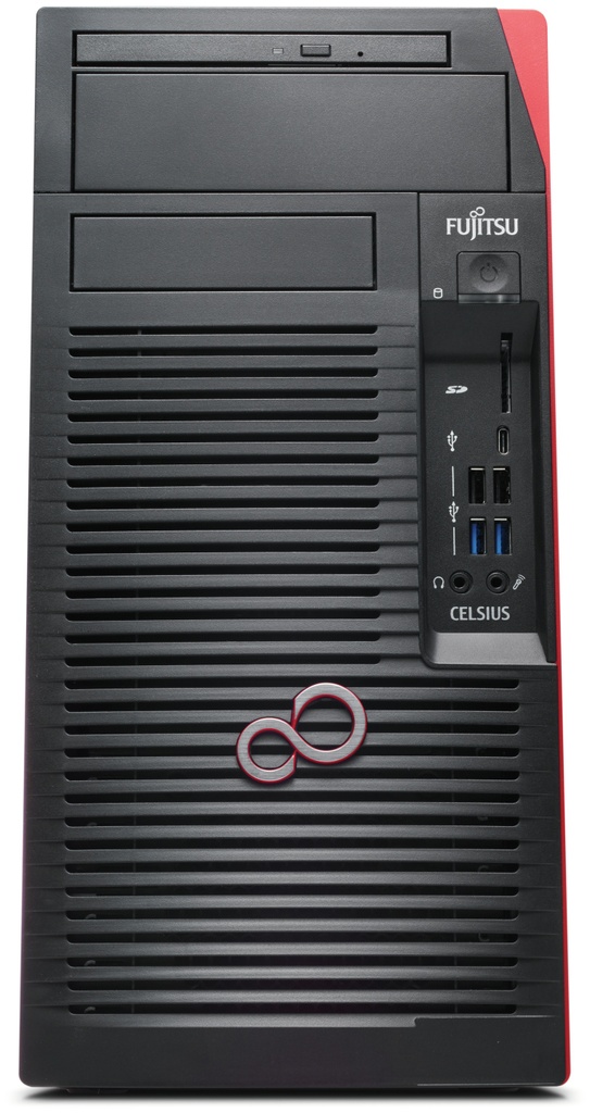 Fujitsu CELSIUS W580 Desktop-PC (MT) Intel 2124 XEON E 4x3.30 GHz 16 GB RAM 256 GB SSD Quadro P620 | Refurbished