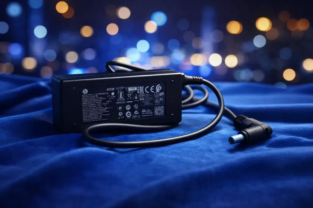 Original HP Laptop Netzteil 45W (19,5V / 2,31A) – Modell TPN-LA15 – Blauer Smart-Stecker (4.5mm) – Refurbished & Geprüft – Nachhaltig