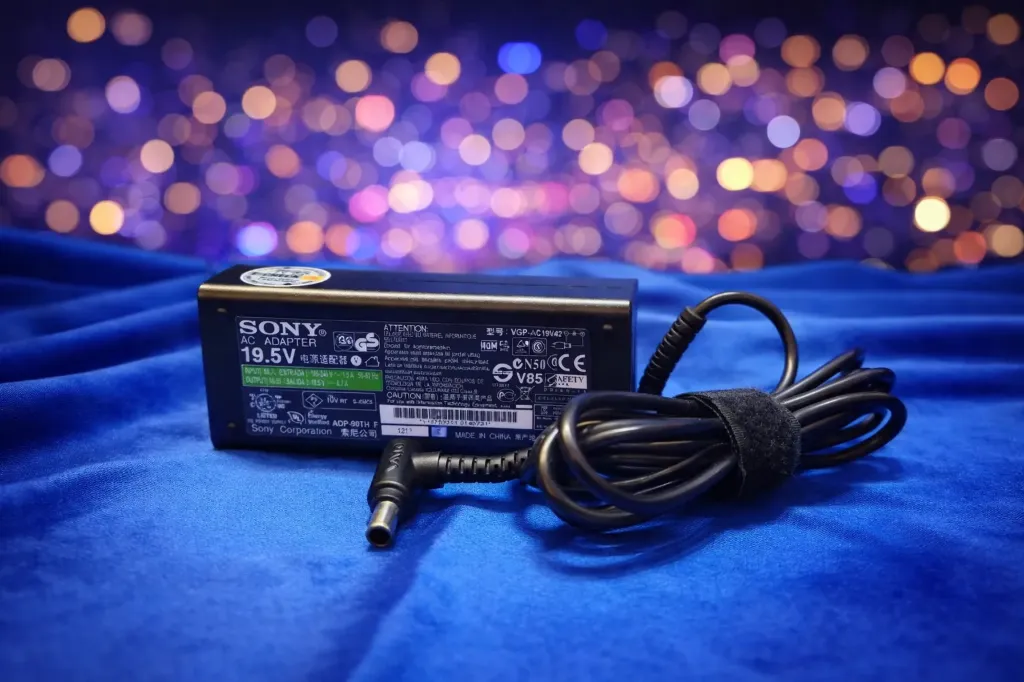 Original Sony Laptop Netzteil 90W (19,5V / 4,7A) – Modell VGP-AC19V42 – Refurbished & Geprüft – Nachhaltige Energie für VAIO & IT