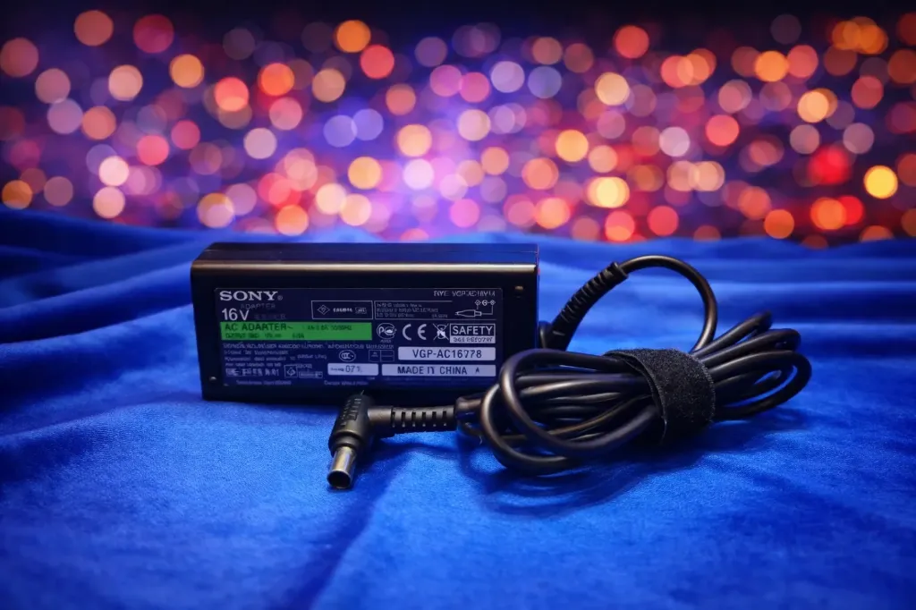 Original Sony Laptop Netzteil 64W (16V / 4A) – Modell VGP-AC16V14 – Refurbished & Geprüft – Nachhaltige Energie für VAIO & IT