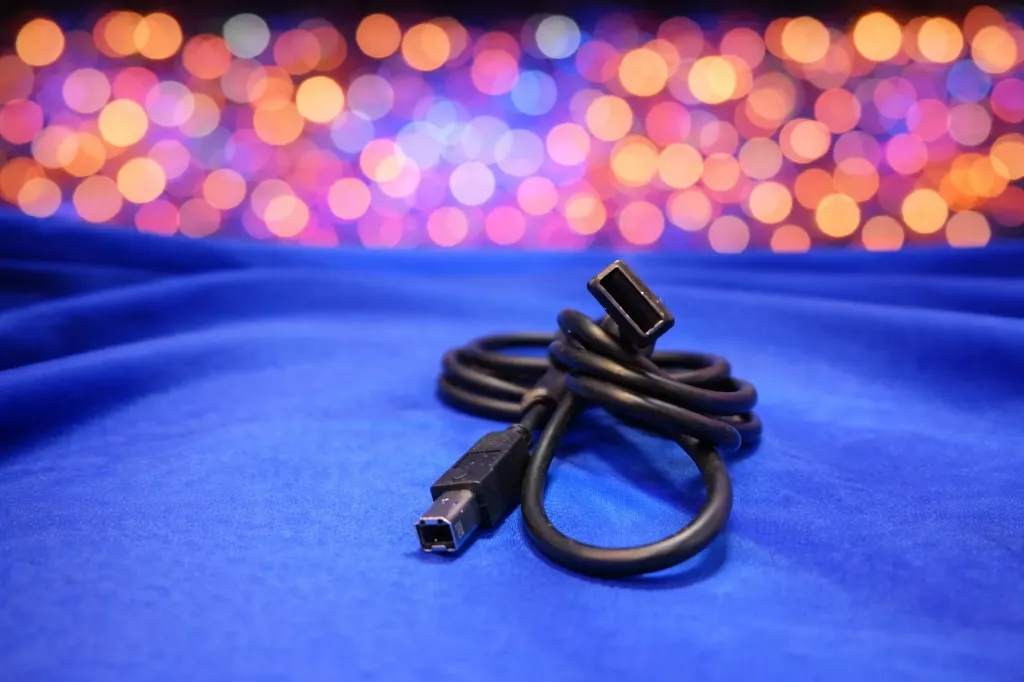 Original Refurbished USB 2.0 Druckerkabel – USB-A auf USB-B – Schwarz – Hochwertig & Geprüft – Nachhaltiges IT-Zubehör