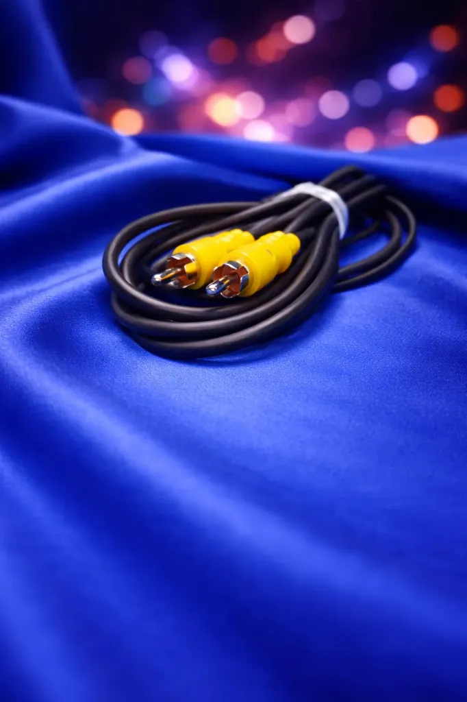 Hochwertiges Cinch-Kabel – RCA Stecker auf RCA Stecker – Gelb kodiert – Refurbished & Geprüft – Nachhaltiges Multimedia-Zubehör