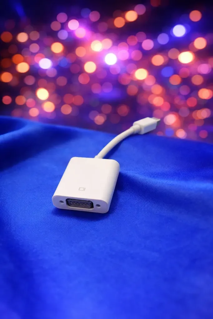 Original Apple Mini-DisplayPort auf VGA Adapter – Modell A1307 – Weiß – Refurbished & Geprüft – Nachhaltiges IT-Zubehör für MacBook, Mac & Surface