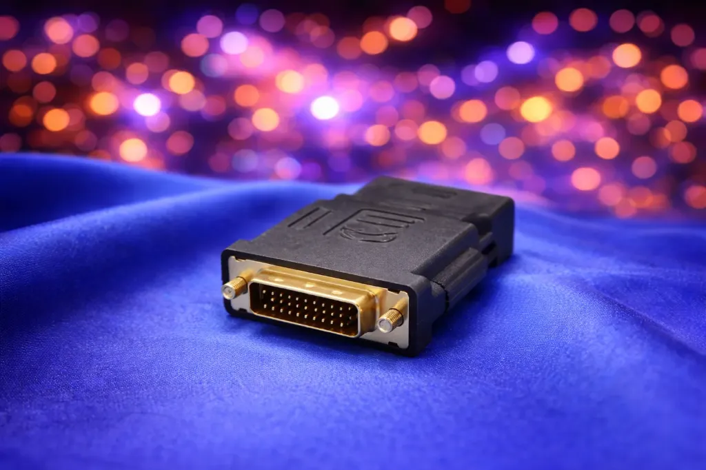 Original HDMI auf DVI-D Adapter – Dual Link (24+1 Pin) – HDMI-Buchse auf DVI-D Stecker – Refurbished & Geprüft – Nachhaltiges IT-Zubehör