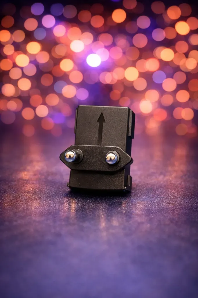 Original Eurostecker-Adapter Typ C – Zweipoliger EU-Stecker-Aufsatz – Schwarz – Refurbished & Geprüft – Nachhaltiges IT-Zubehör