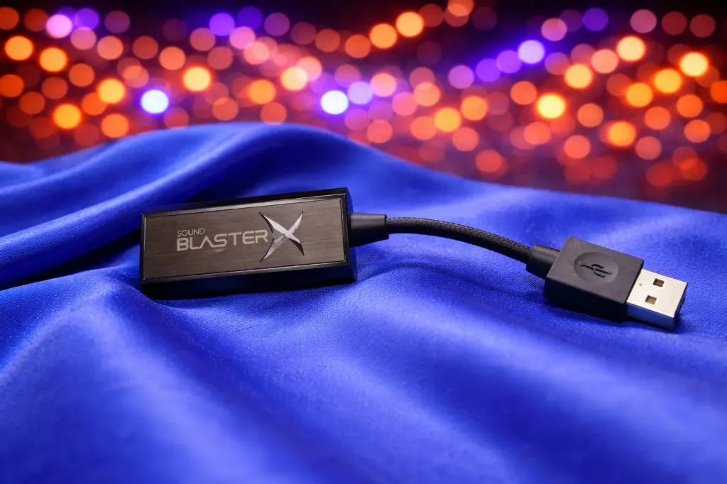 Creative Sound BlasterX G1 – USB-Soundkarte (SB1710) – 7.1 HD-Audio-Upgrade – Refurbished & Geprüft – Nachhaltige High-End Audio-Hardware