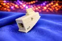 Original TAE-F DSL-Adapter – TAE-F Stecker auf RJ45 Buchse – Beige/Weiß – Refurbished & Geprüft – Nachhaltiges Netzwerk-Zubehör