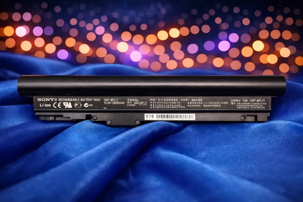 Original Sony VGP-BPL11 Notebook Akku – 10.8V – 5800mAh (63Wh) – Li-Ion – Refurbished & Geprüft – Nachhaltige Green-IT Energie