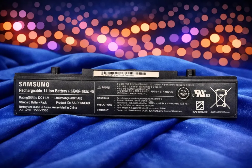 Original Samsung AA-PB9NC6B Notebook Akku – 11.1V – 4400mAh (49Wh) – Li-Ion – Refurbished & Geprüft – Nachhaltige Green-IT Energie