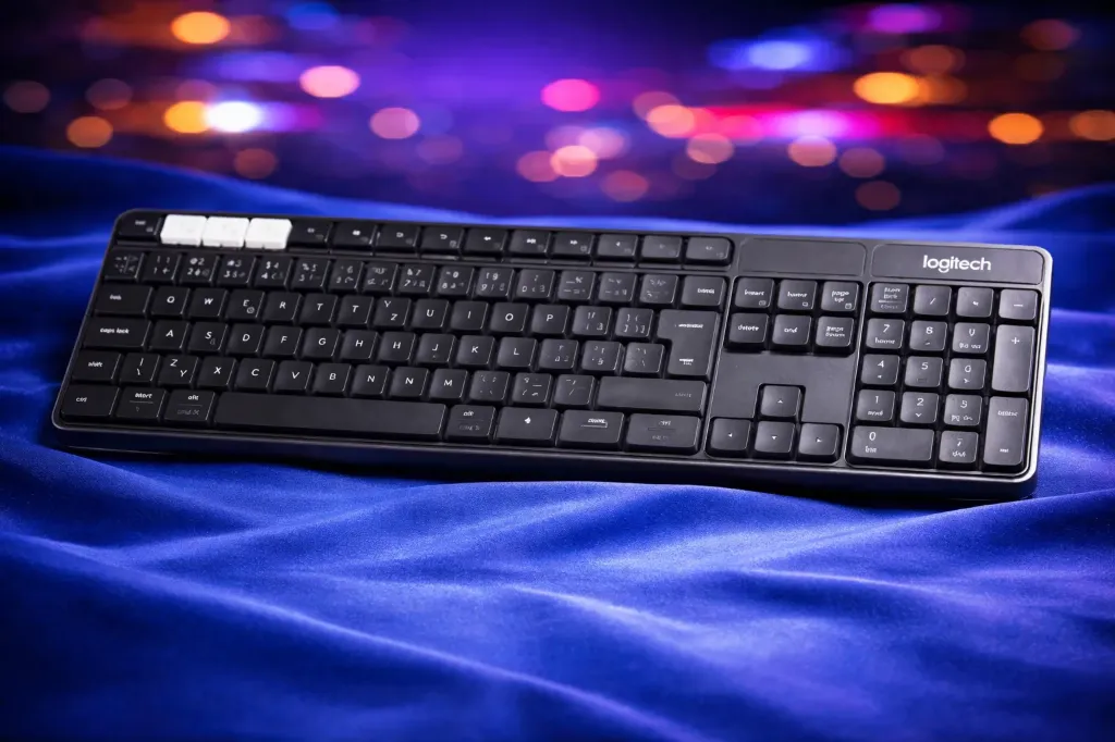Logitech K375s Multi-Device Tastatur – Flexibles Tippen für Smartphone, Tablet und PC