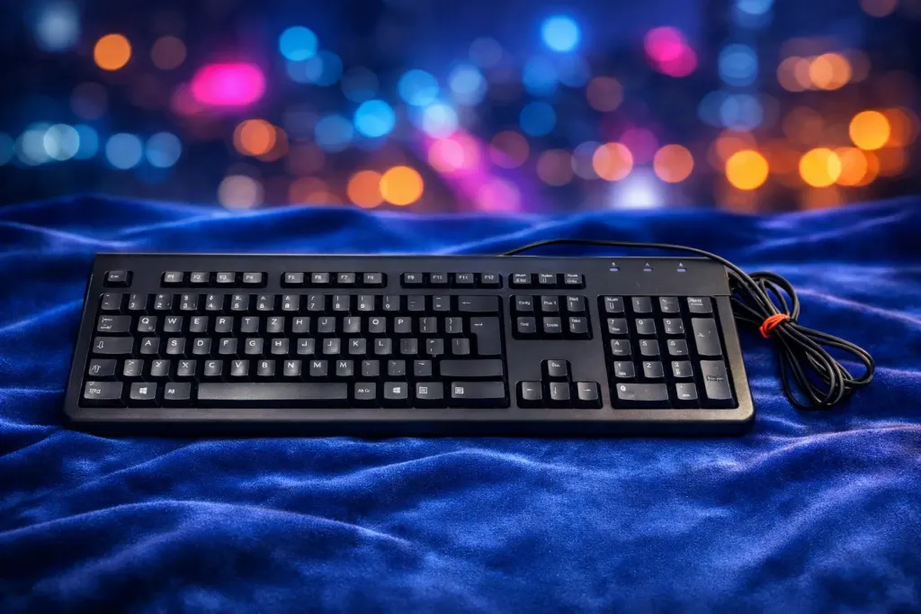 HP PR1101U Business-Tastatur – Ergonomischer Schreibkomfort & Robuste Zuverlässigkeit