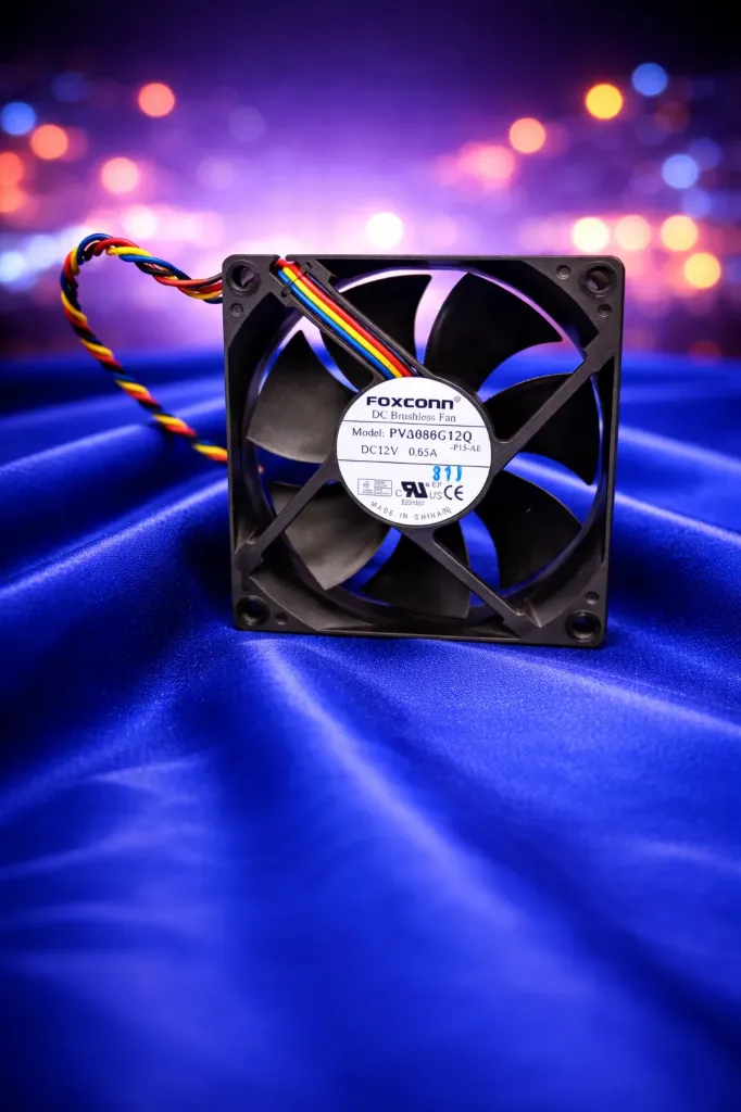 Foxconn PVA080G12Q 80mm Gehäuselüfter – Kraftvolle Systemkühlung & Industrielle Präzision