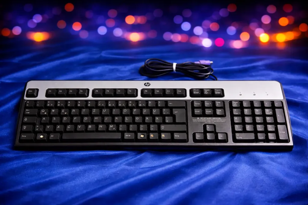 HP KB-0316 Business-Tastatur – Ergonomischer Schreibkomfort & Robuste PS/2-Zuverlässigkeit