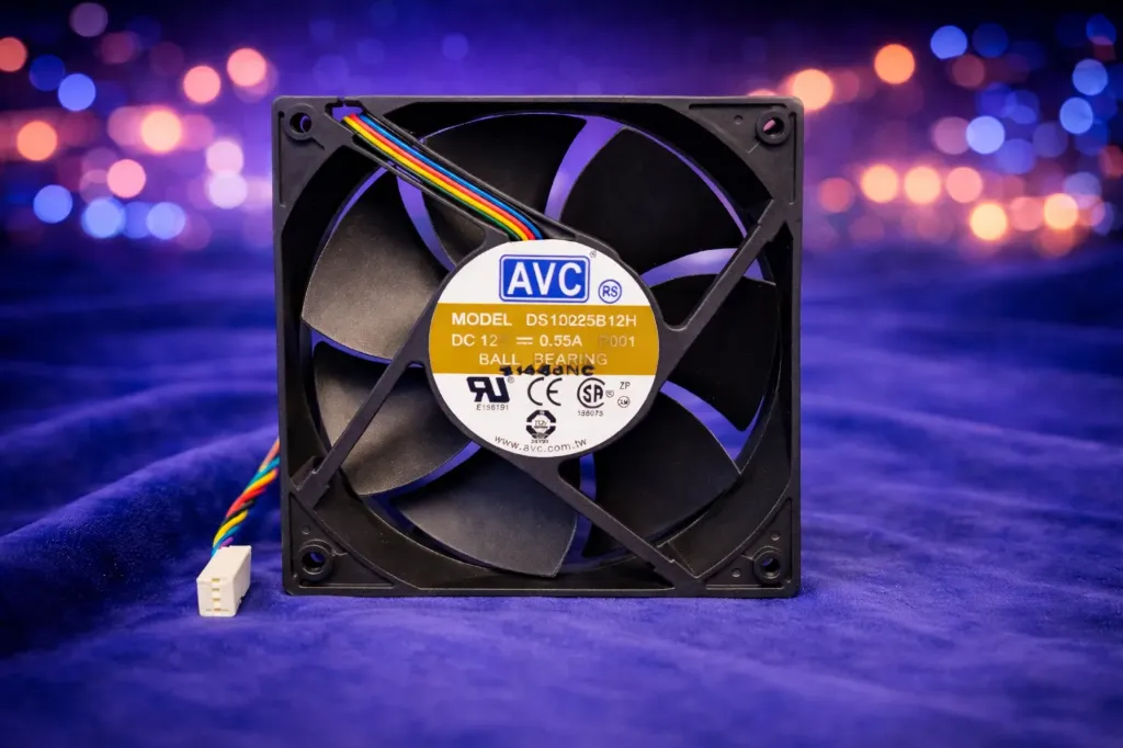 AVC DS12025B12H 120mm Hochleistungslüfter – Massive Kühlkraft & Industrielle Langlebigkeit