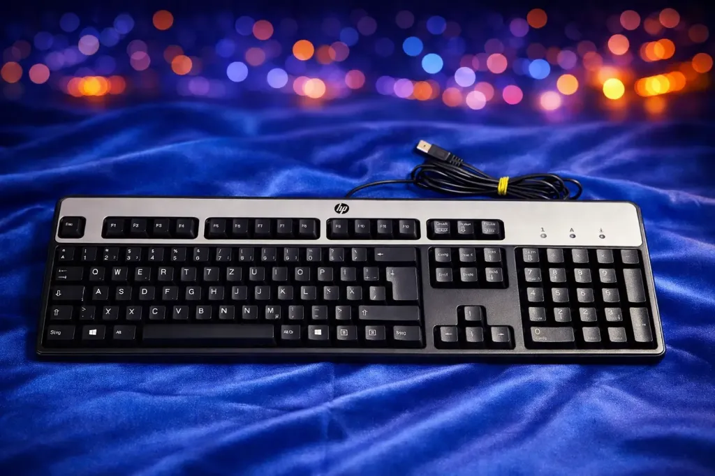 HP KB-0316 Business-Tastatur – Ergonomischer Schreibkomfort & Robuste Zuverlässigkeit