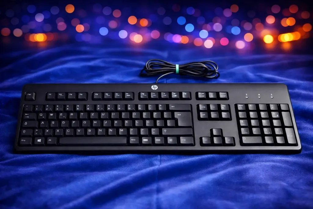 HP KU-1156 Business-Tastatur – Modernes Design & Präziser Schreibkomfort