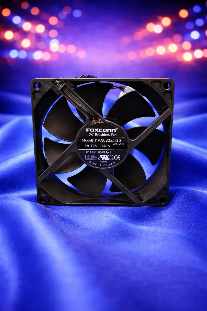 Foxconn PVA092G12S 92mm Gehäuselüfter – Kraftvoller Airflow & Bewährte Industriequalität