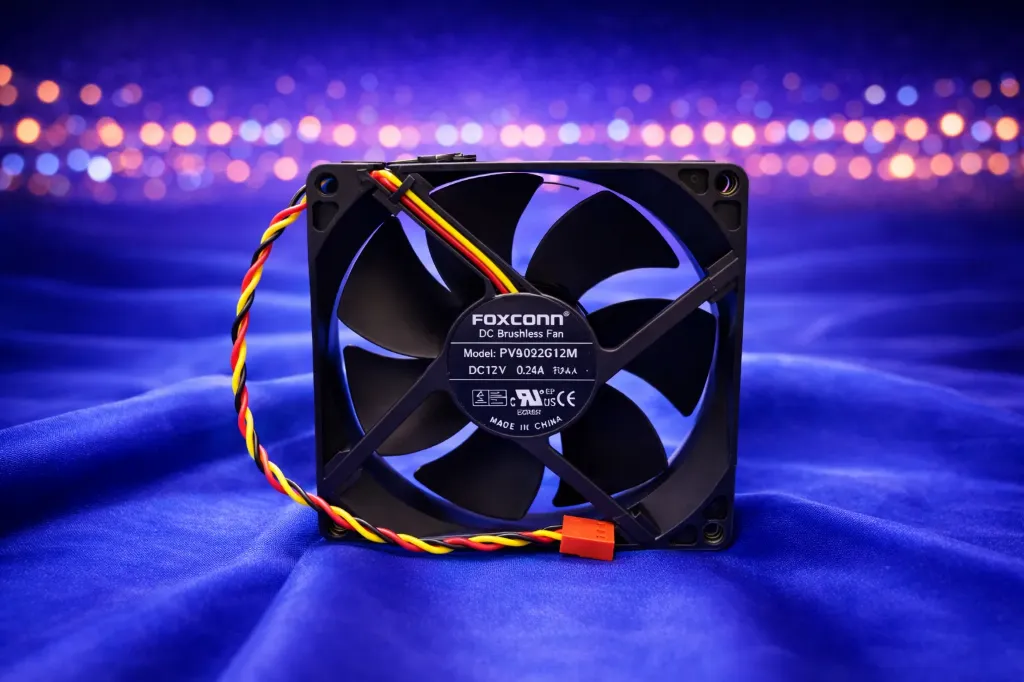 Foxconn PVA092G12M 92mm Gehäuselüfter – Ausgewogene Kühlleistung & Industrieller Standard