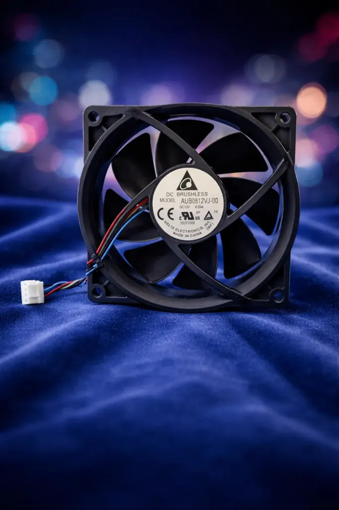 Delta Electronics AUB0812VJ-00 80mm PWM-Lüfter – High-End Kühlung & Superflo-Langlebigkeit