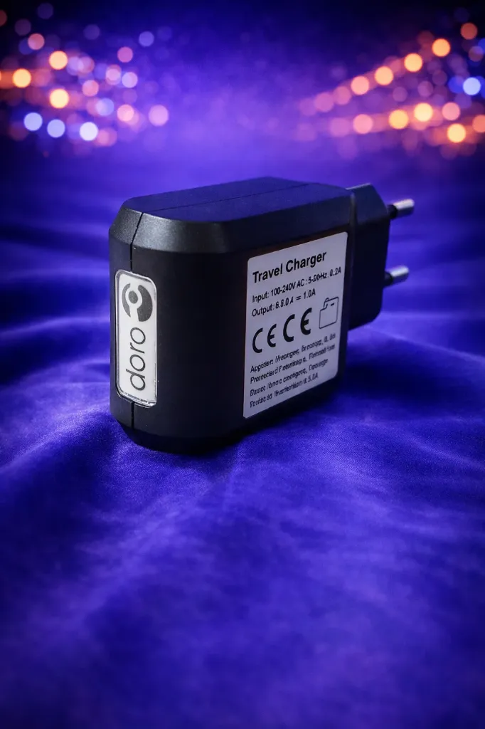 Doro TC413 Original Netzteil | Micro-USB Ladegerät | 5V / 1A | Schwarz