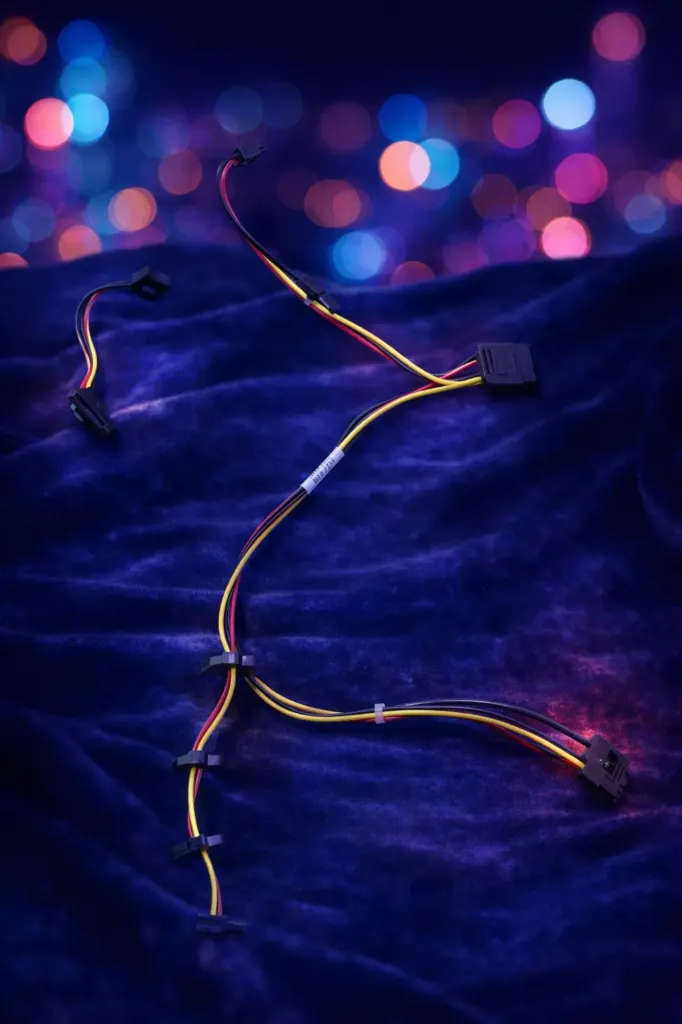 HP 710825-001 Ersatzteil: Netzteil Power Supply SATA Erweiterung Adapter Kabel