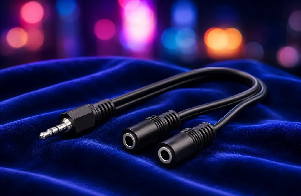 3,5mm Audio Y-Verteilerkabel | Klinke auf 2x Klinke | Für Kopfhörer & Lautsprecher | Refurbished (A-Ware)