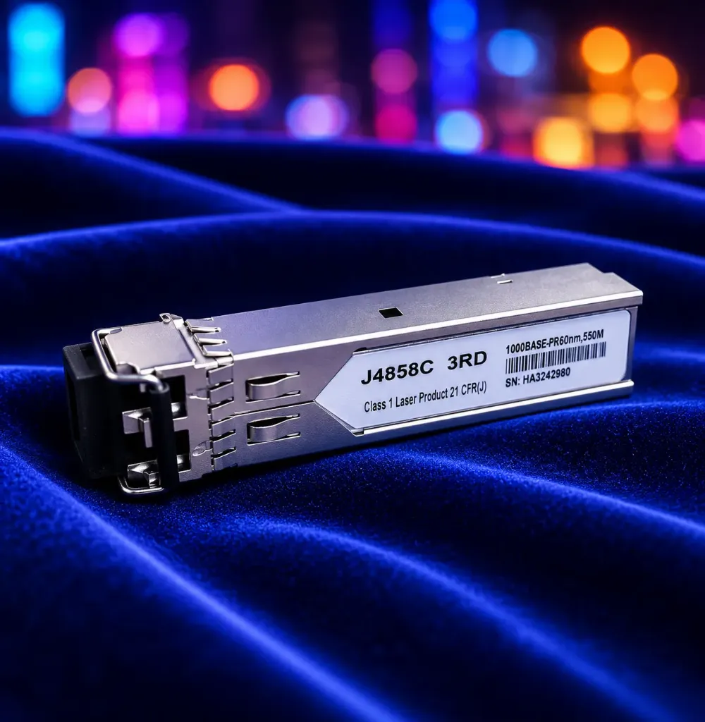 J4858C Kompatibles SFP Modul | 3rd Party | 1000Base-SX Gigabit Transceiver | Multimode LC | Refurbished
