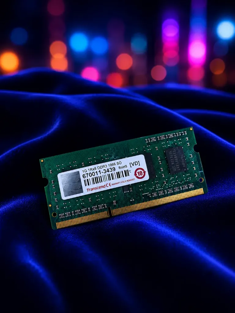 Transcend 1GB DDR3 SO-DIMM Laptop RAM – Zuverlässige Performance & Stabile System-Wartung