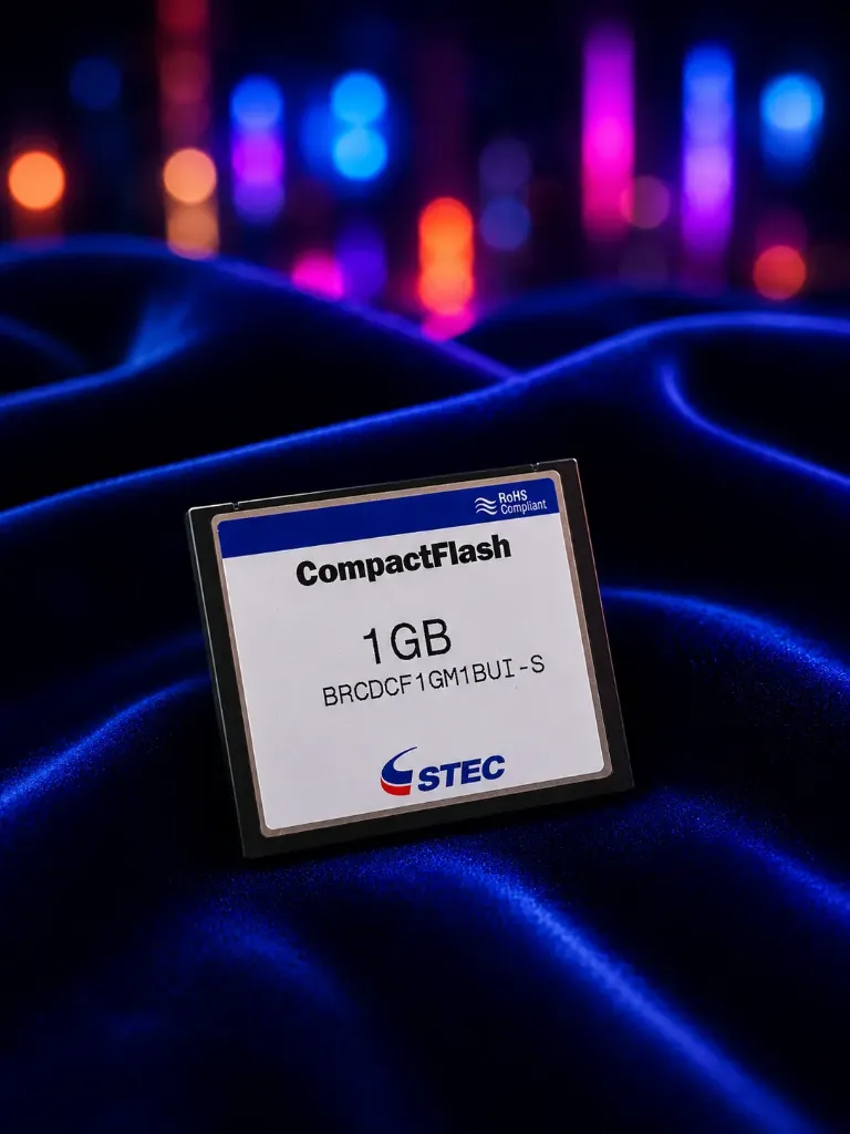 STEC 1GB CompactFlash Karte – Industrielle Zuverlässigkeit & Maximale Datensicherheit
