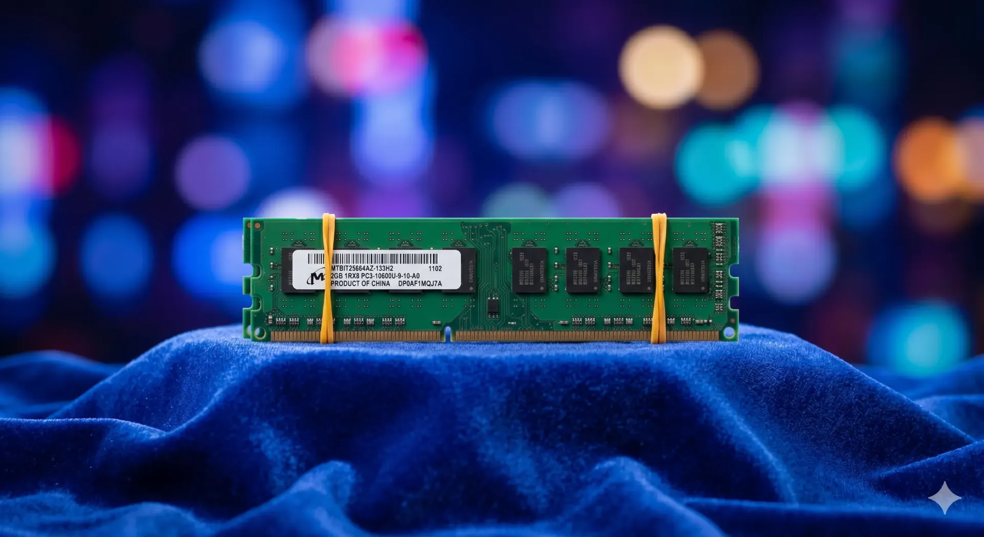 Micron DDR3 Desktop RAM | Modell MT8JTF25664AZ-1G4D1 | 2GB 1RX8 | PC3-10600U (DDR3-1333) | Refurbished A-Ware