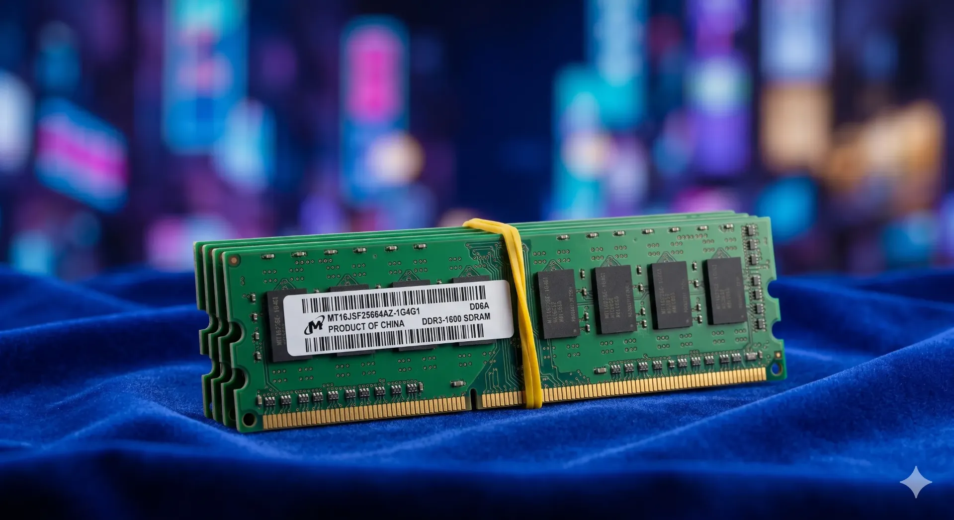 Micron DDR3 Desktop RAM | MT16JTF255664AZ-1G4Gi | 2GB | 2Rx8 Dual-Rank | PC3-10600U-9-11-B0 | Refurbished A-Ware