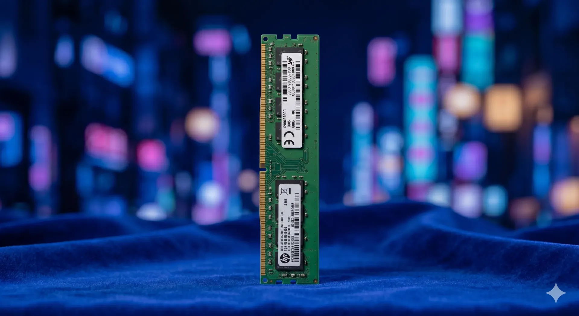 HP 2GB DDR3 ECC unbuffered RAM | Micron MT18JSF25672AZ-1G4G1ZE | PC3-10600E (DDR3-1333) | HP P/N: 500209-061 | Refurbished A-Ware