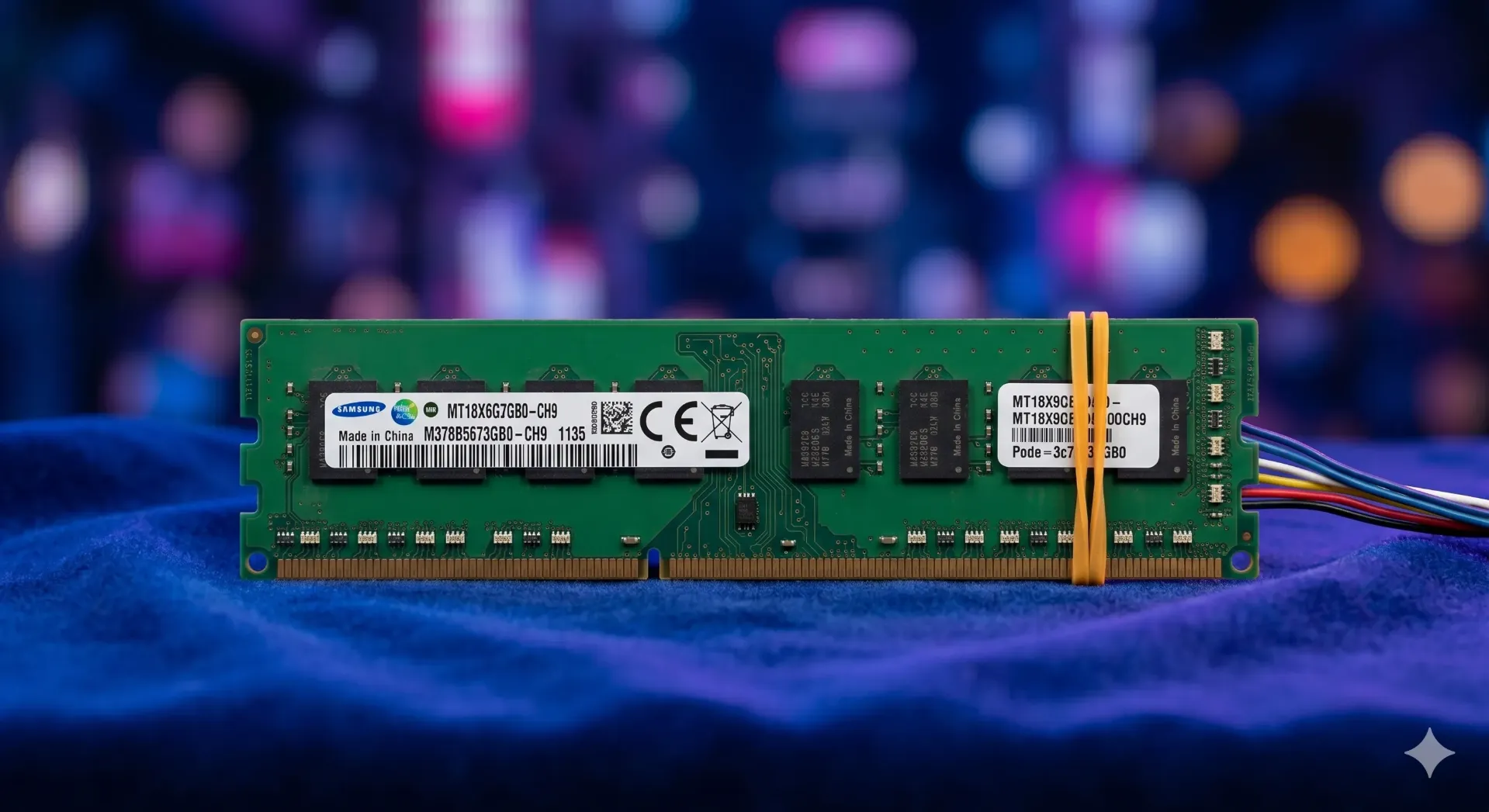 HP 2GB DDR3 RAM | Samsung M378B5673GB0-CH9 | PC3-10600U (DDR3-1333) | Dual-Rank | HP P/N: 497157-D01 | Zertifiziert Refurbished