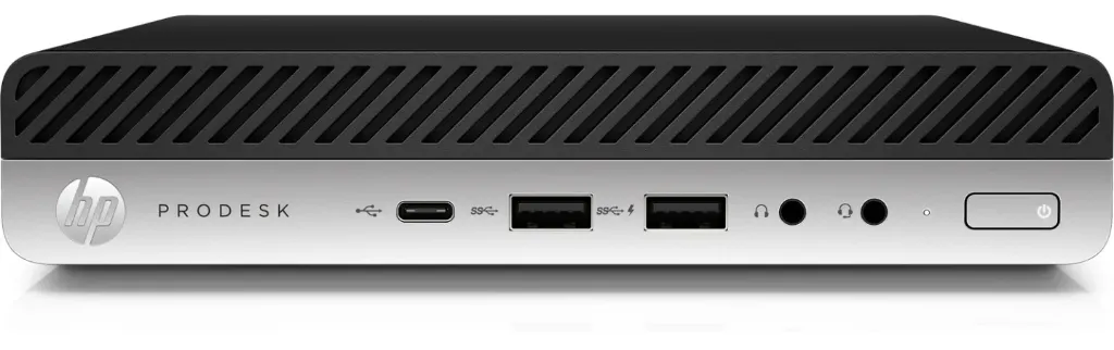 HP ProDesk 600 G4 Mini-PC | Intel Core i5-8500T (6x 2.10 GHz) | 8GB DDR4 | 256GB SSD | Intel UHD 630 | Refurbished