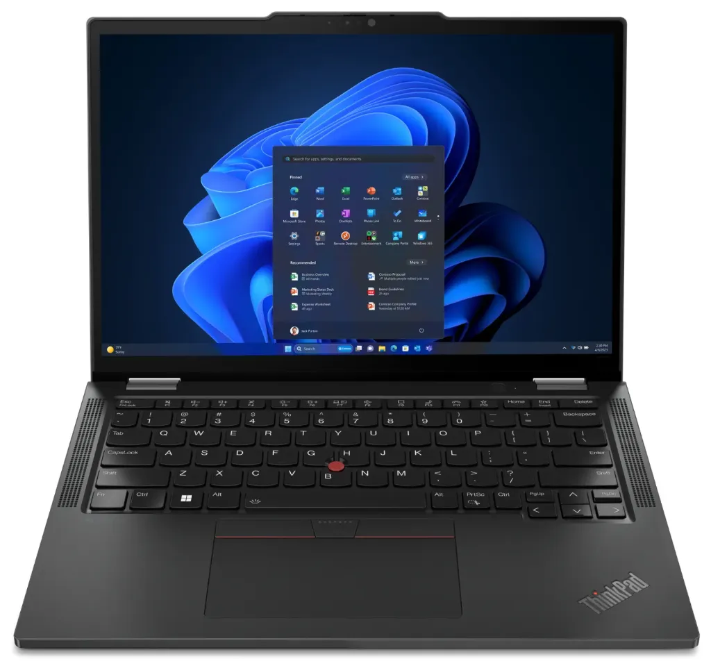 Lenovo ThinkPad X13 2-in-1 Gen 5 | 13.3 Zoll Touchscreen (16:10) | Intel Core Ultra 5 135U (12 Kerne) | 32GB DDR5 | 256GB NVMe SSD | Windows 11 Pro | Refurbished