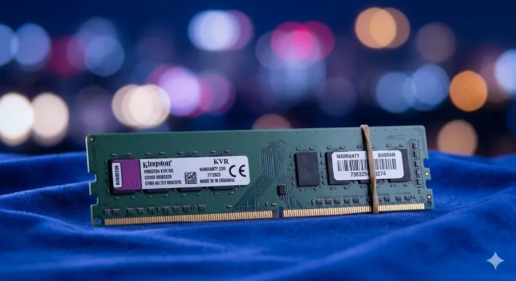 Kingston ValueRAM 4GB DDR3 RAM 1333MHz CL9 | KVR1333D3N9/4G | Desktop-Arbeitsspeicher Unbuffered DIMM | Refurbished