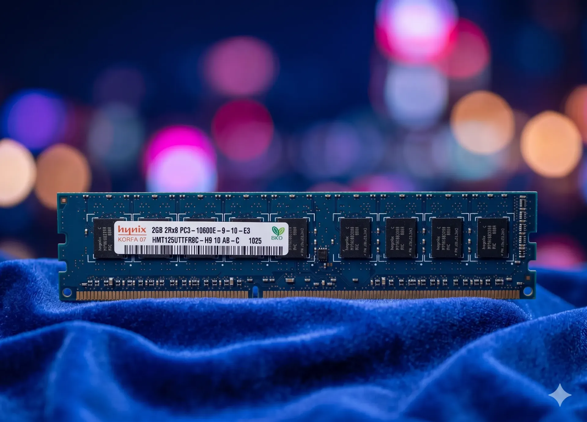 Hynix 2GB DDR3 ECC Unbuffered RAM PC3-10600E 1333MHz CL9 | HMT125U7TFR8C-H9 | Server & Workstation Memory | Refurbished