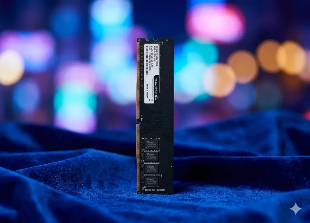 TeamGroup Elite 8GB DDR4 RAM 3200MHz | TED48G3200C22BK | Desktop-Arbeitsspeicher Unbuffered DIMM | Refurbished