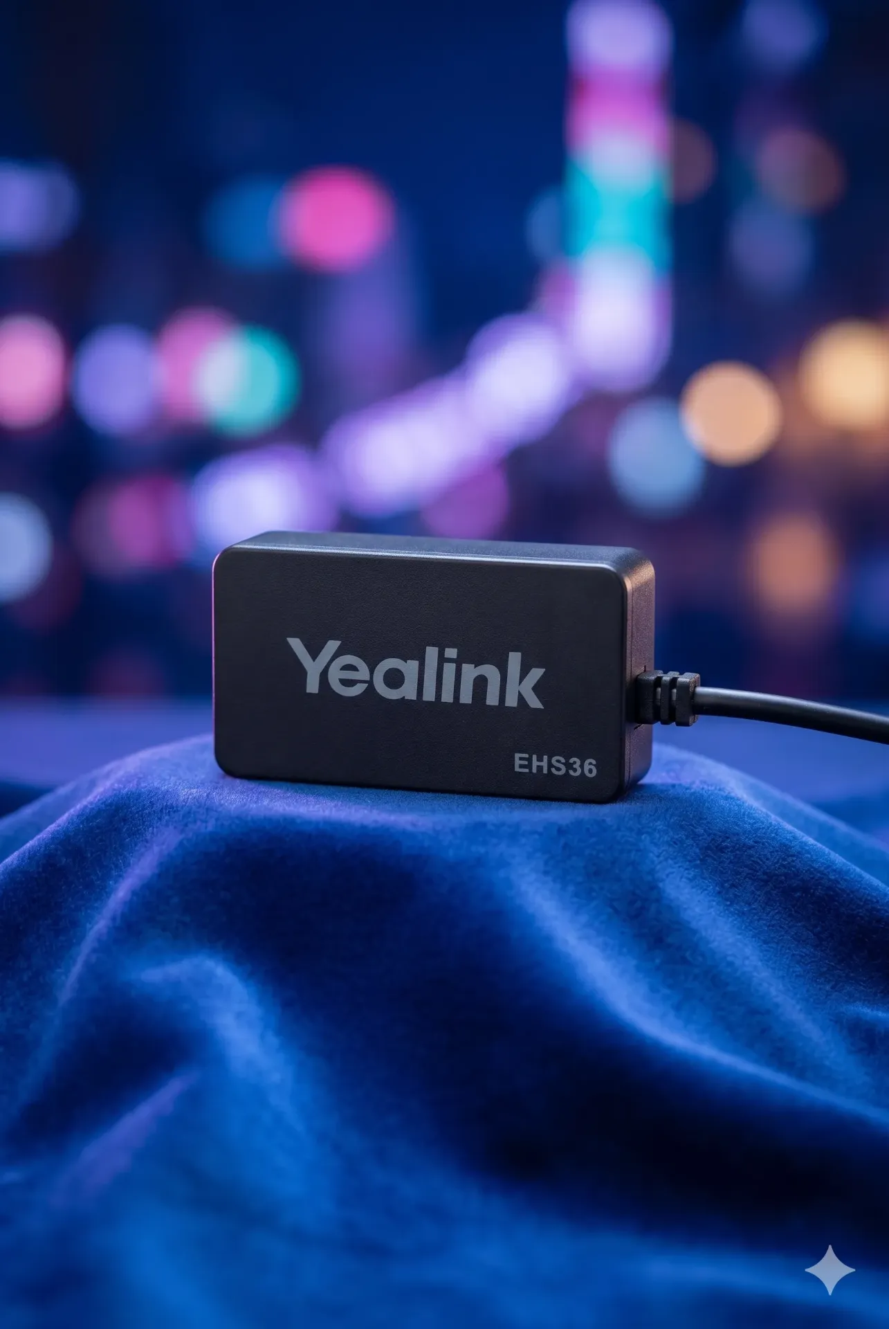 Yealink EHS36 Wireless Headset Adapter | Elektronische Rufannahme (EHS) | Kompatibel mit Jabra, Plantronics & Sennheiser | Refurbished A-Ware