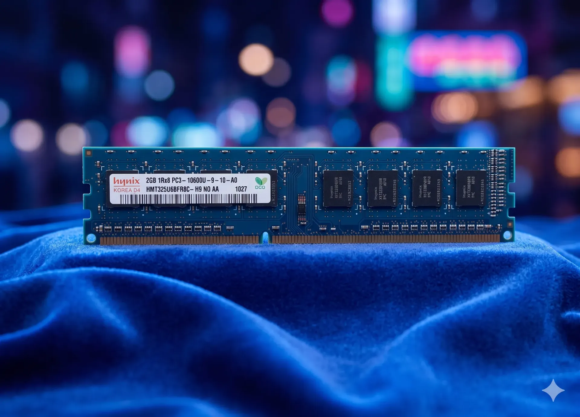 2GB Hynix DDR3-1333 RAM | PC3-10600U CL9 | HMT325U6BFR8C Single-Rank Desktop-Arbeitsspeicher | Refurbished
