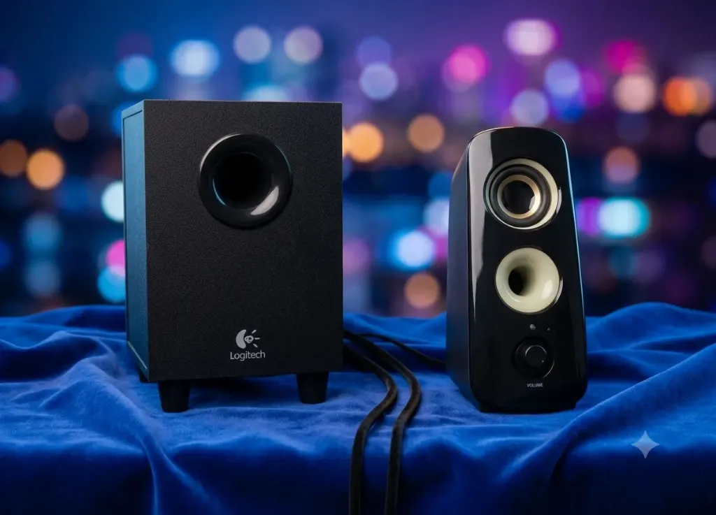 Logitech Z323 2.1 Soundsystem | Unvollständig: Nur Subwoofer & RECHTER Hauptlautsprecher | Funktionsfähig | Refurbished