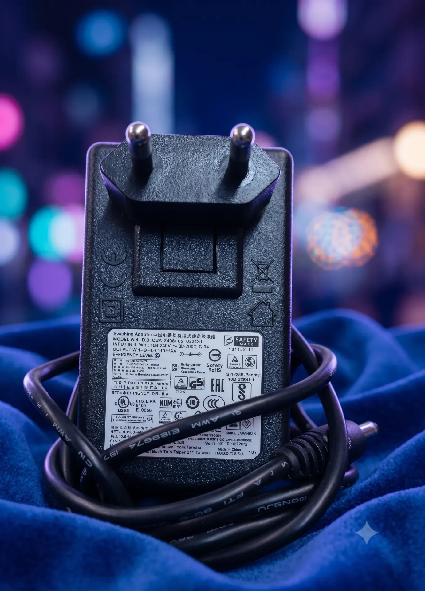 Original DVE DSA-24CB-05 Netzteil 5V 4A (20W) | Universal Steckernetzteil für USB-Hubs, Switches & IP-Cams | Refurbished